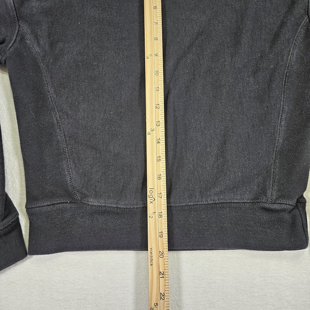 Champion Sweatshirt Mens Small Black‎ Pullover Fleece Logo Reverse Weaver Unisex - Picture 7 of 9